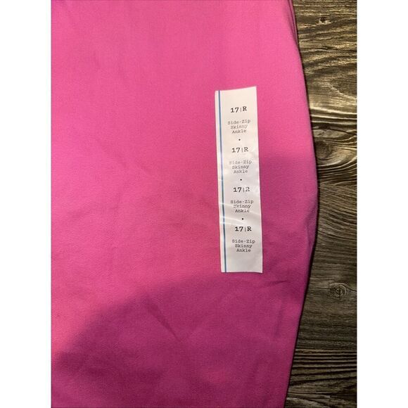 Women s High-Rise Slim Fit Ankle Pants - a New Day Pink. Size 17. NWT. Z - Picture 4 of 10